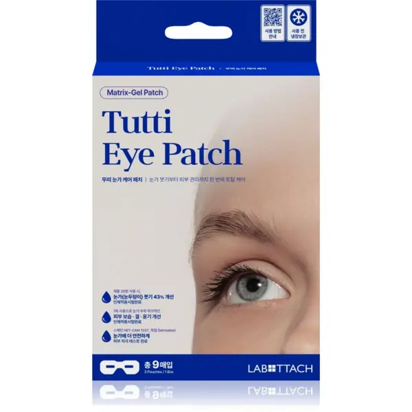 Wooshin Labottach Wooshin Labottach Tutti Eye възстановяващи възглавнички с хидрогел за очи 9 бр.