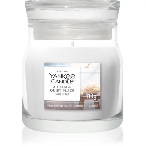 Yankee Candle Yankee Candle A Calm & Quiet Place ароматна свещ Signature 110 гр.