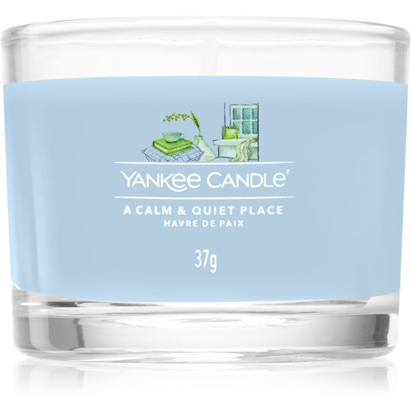Yankee Candle Yankee Candle A Calm & Quiet Place вотивна свещ I. Signature 37 гр.