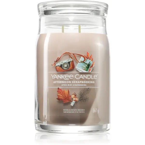 Yankee Candle Yankee Candle Afternoon Scrapbooking ароматна свещ 567 гр.