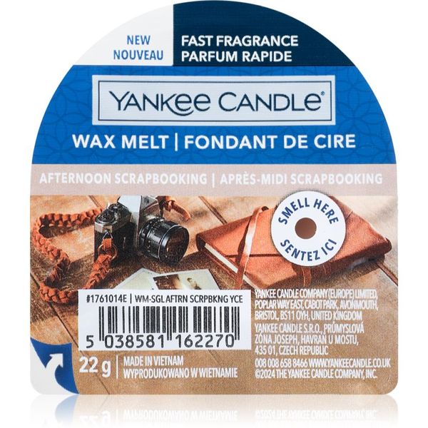 Yankee Candle Yankee Candle Afternoon Scrapbooking восък за арома-лампа 22 гр.