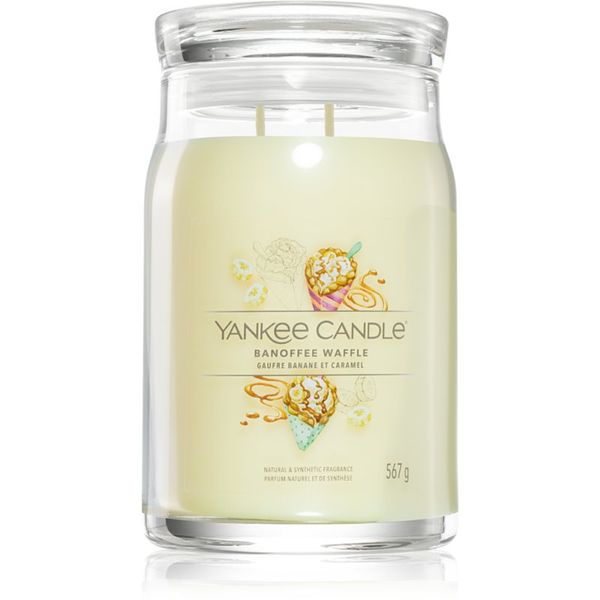 Yankee Candle Yankee Candle Banoffee Waffle ароматна свещ Signature 567 гр.
