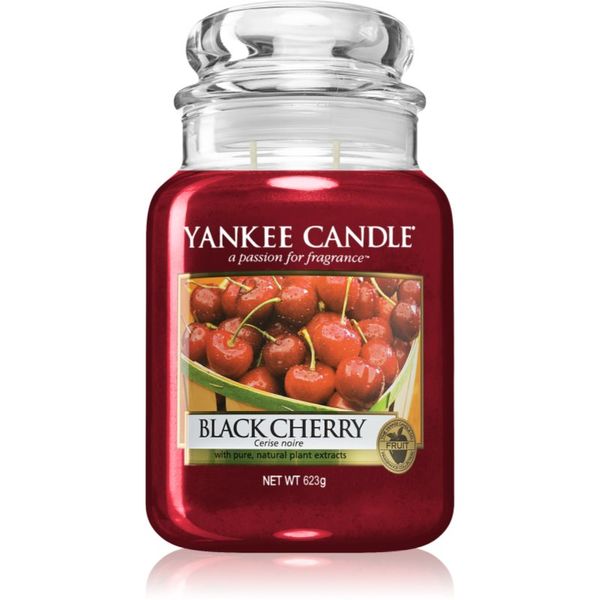 Yankee Candle Yankee Candle Black Cherry ароматна свещ 623 гр.
