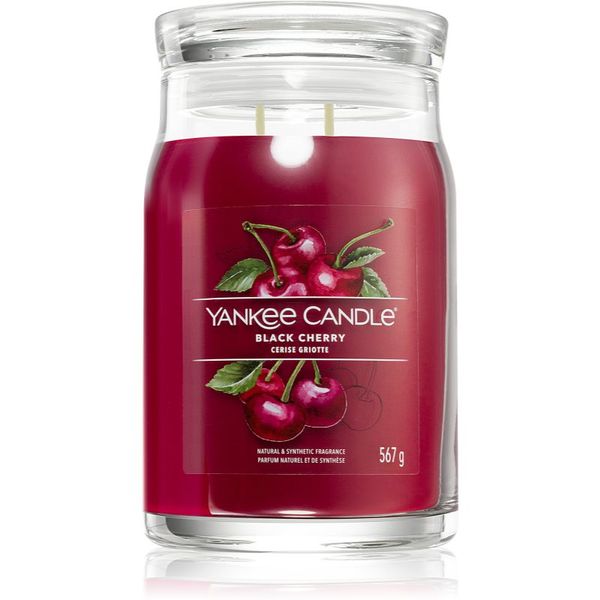 Yankee Candle Yankee Candle Black Cherry ароматна свещ Signature 567 гр.