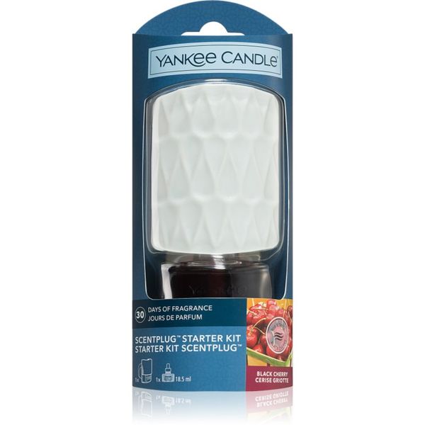 Yankee Candle Yankee Candle Black Cherry електрически дифузер + резервен пълнител