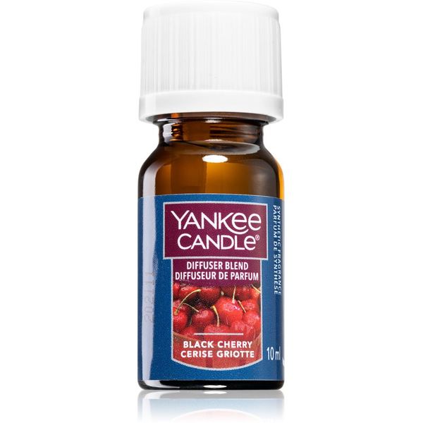 Yankee Candle Yankee Candle Black Cherry пълнител за електрически дифузер 10 мл.