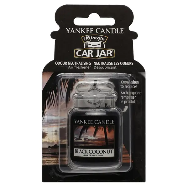 Yankee Candle Yankee Candle Black Coconut aроматизатор за автомобил закачащ се 1 бр.