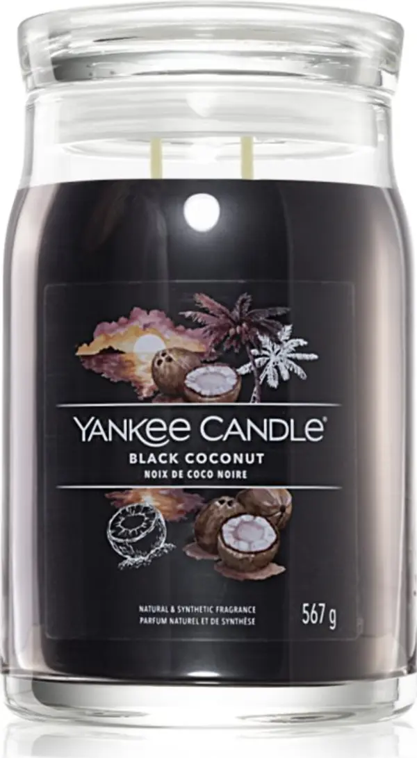 Yankee Candle Yankee Candle Black Coconut ароматна свещ Signature 567 гр.