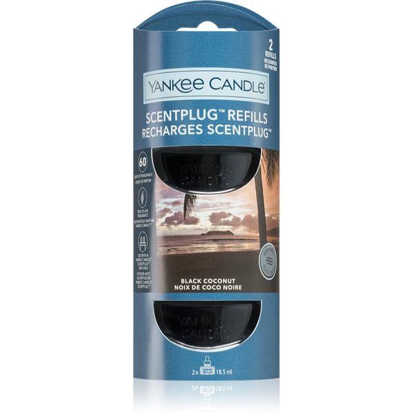 Yankee Candle Yankee Candle Black Coconut пълнител за арома дифузери 2x18,5 мл.