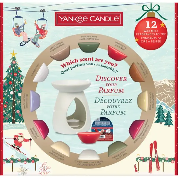 Yankee Candle Yankee Candle Christmas Collection Aromalamp & 12 Wax Melts подаръчен комплект