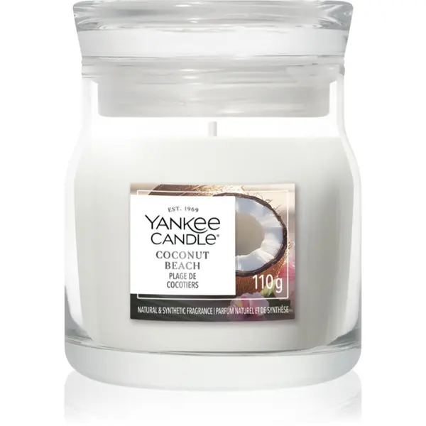 Yankee Candle Yankee Candle Coconut Beach ароматна свещ Signature 110 гр.