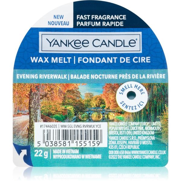 Yankee Candle Yankee Candle Evening Riverwalk восък за арома-лампа 22 гр.