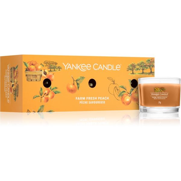 Yankee Candle Yankee Candle Farm Fresh Peach подаръчен комплект Signature