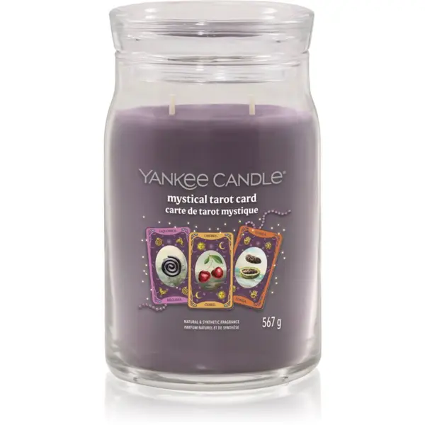 Yankee Candle Yankee Candle Halloween Mystical Tarot Card ароматна свещ Signature 567 гр.