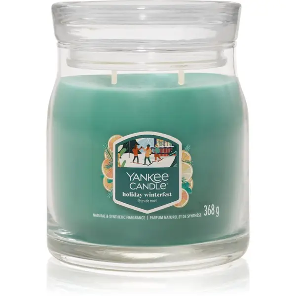 Yankee Candle Yankee Candle Holiday Winterfest ароматна свещ Signature 368 гр.