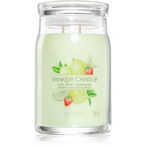 Yankee Candle Yankee Candle Iced Berry Lemonade ароматна свещ Signature 567 гр.