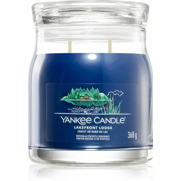 Yankee Candle Yankee Candle Lakefront Lodge ароматна свещ Signature 368 гр.