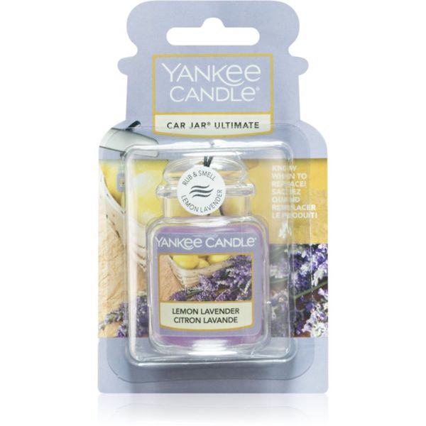Yankee Candle Yankee Candle Lemon Lavender aроматизатор за автомобил закачащ се 1 бр.