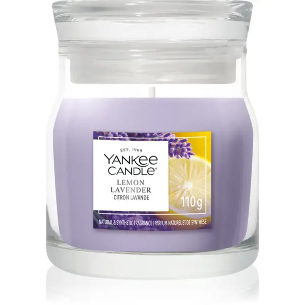 Yankee Candle Yankee Candle Lemon Lavender ароматна свещ Signature 110 гр.