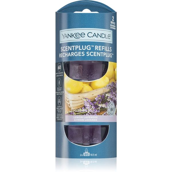 Yankee Candle Yankee Candle Lemon Lavender Refill пълнител за електрически дифузер 2x18,5 мл.
