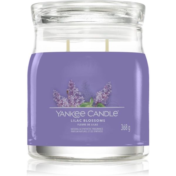 Yankee Candle Yankee Candle Lilac Blossoms ароматна свещ I. Signature 368 гр.