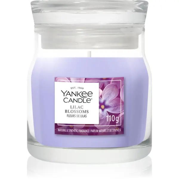 Yankee Candle Yankee Candle Lilac Blossoms ароматна свещ Signature 110 гр.