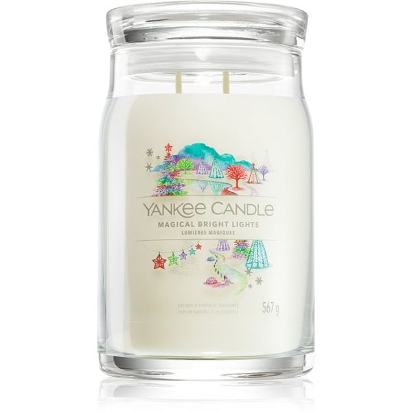 Yankee Candle Yankee Candle Magical Bright Lights ароматна свещ Signature 567 гр.