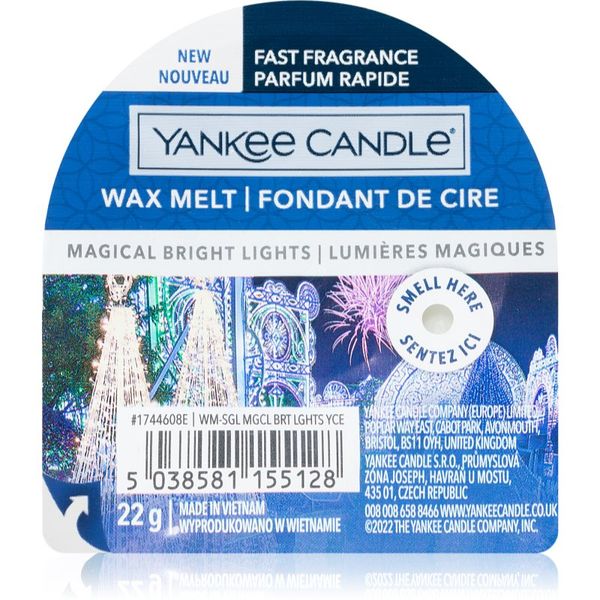 Yankee Candle Yankee Candle Magical Bright Lights восък за арома-лампа 22 гр.