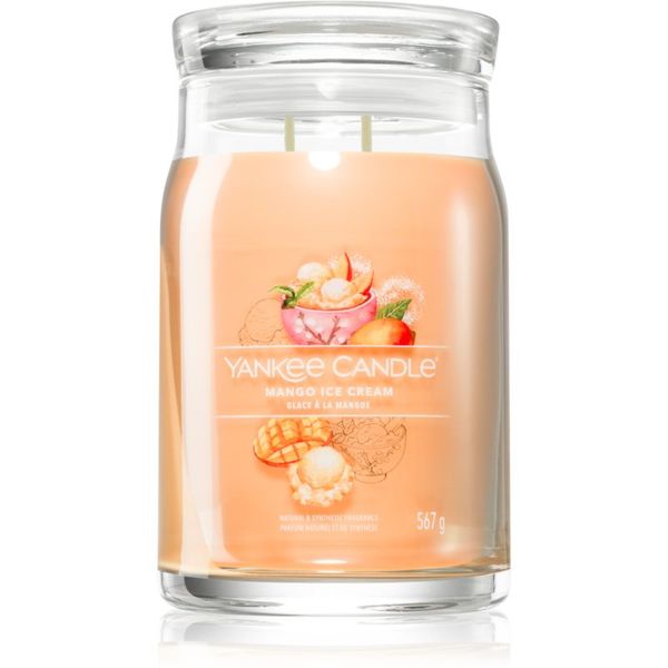 Yankee Candle Yankee Candle Mango Ice Cream ароматна свещ Signature 567 гр.