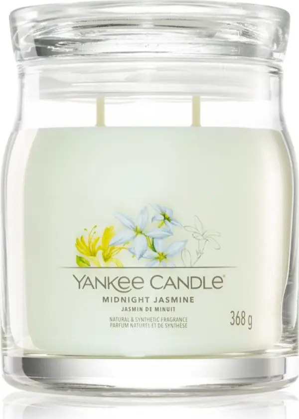 Yankee Candle Yankee Candle Midnight Jasmine ароматна свещ I. Signature 368 гр.