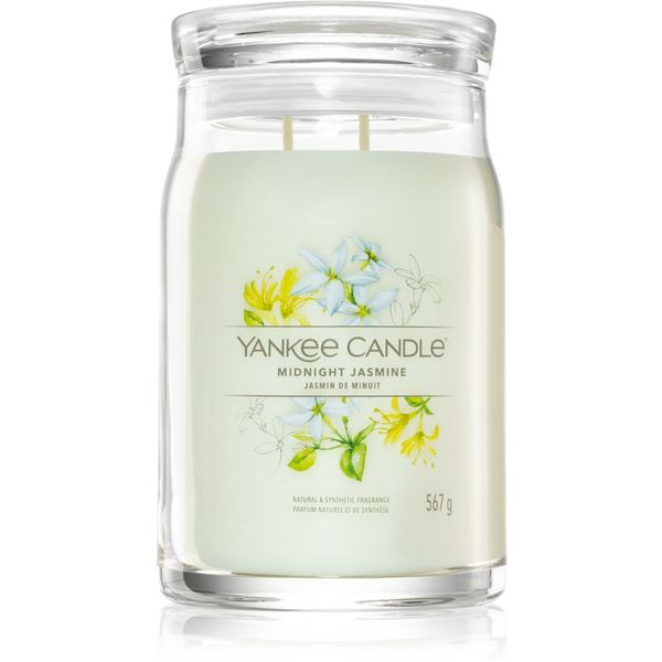 Yankee Candle Yankee Candle Midnight Jasmine ароматна свещ I. Signature 567 гр.
