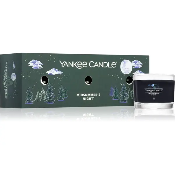 Yankee Candle Yankee Candle Midsummer's Night подаръчен комплект 3x37 гр.