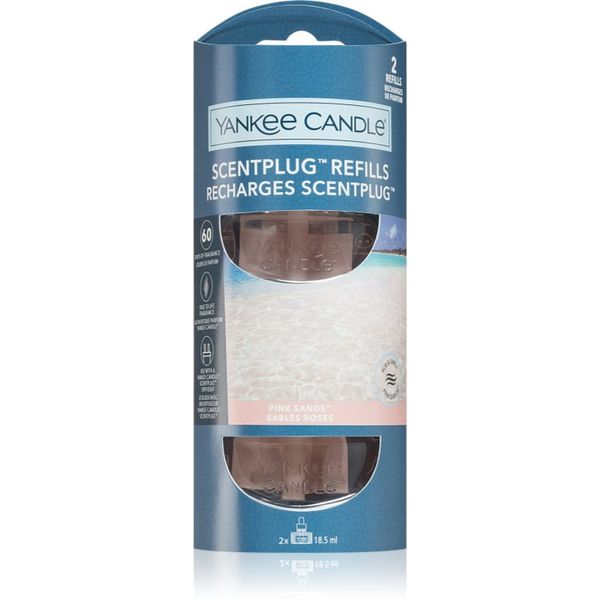 Yankee Candle Yankee Candle Pink Sands Refill пълнител за електрически дифузер 2x18,5 мл.