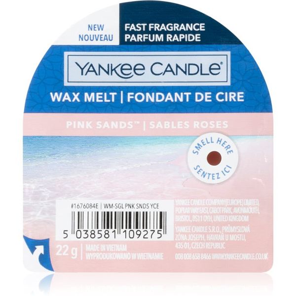 Yankee Candle Yankee Candle Pink Sands восък за арома-лампа 22 гр.