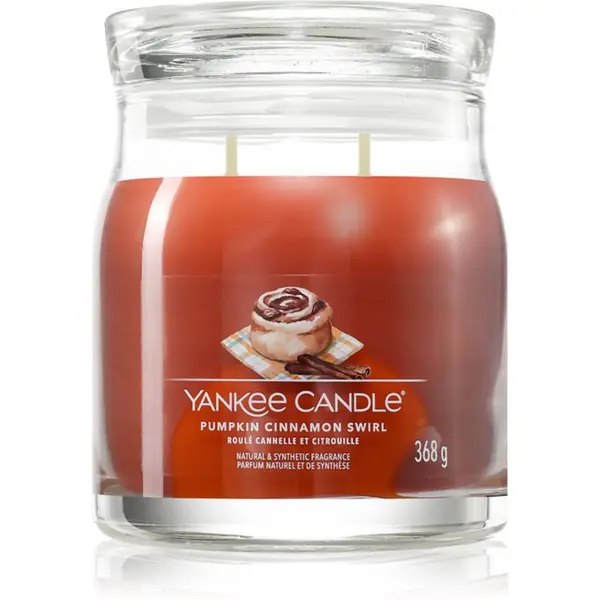 Yankee Candle Yankee Candle Pumpkin Cinnamon Swirl ароматна свещ 368 гр.