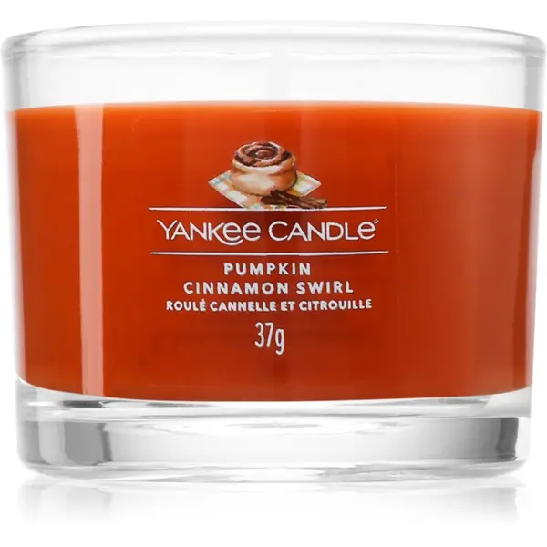 Yankee Candle Yankee Candle Pumpkin Cinnamon Swirl вотивна свещ 37 гр.