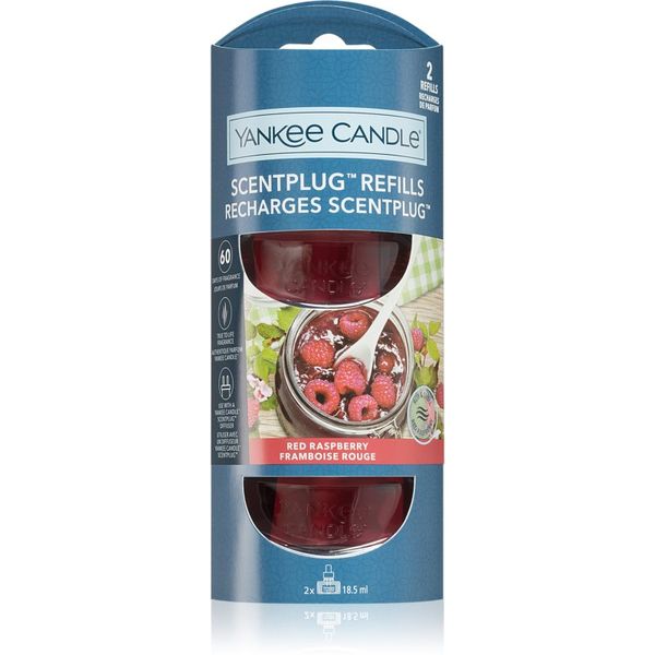 Yankee Candle Yankee Candle Red Raspberry Refill пълнител за електрически дифузер 2x18,5 мл.