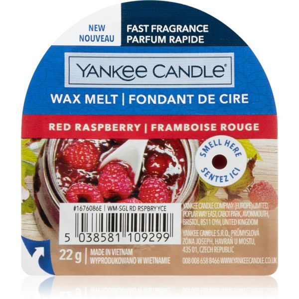 Yankee Candle Yankee Candle Red Raspberry восък за арома-лампа 22 гр.