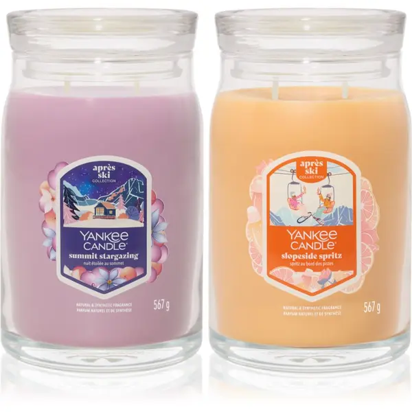 Yankee Candle Yankee Candle Seasonal Duo - Summit Stargazing & Slopeside Spritz комплект