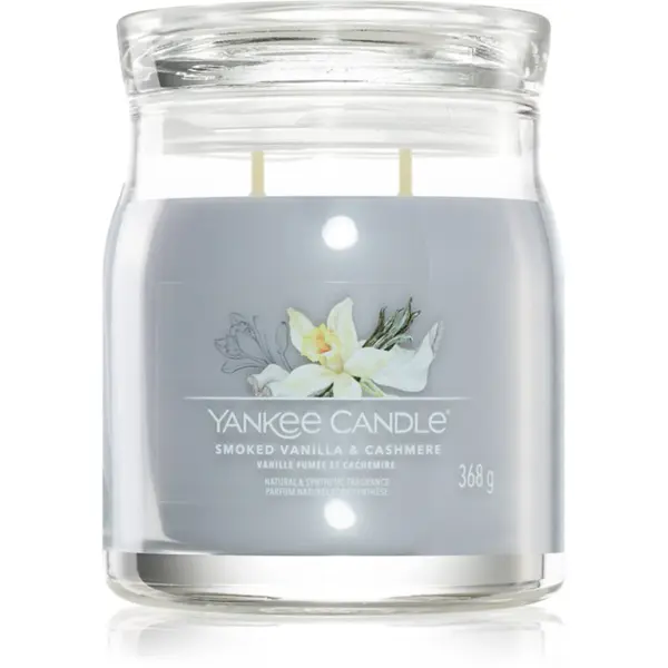 Yankee Candle Yankee Candle Smoked Vanilla & Cashmere ароматна свещ 368 гр.