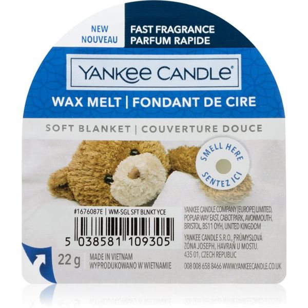 Yankee Candle Yankee Candle Soft Blanket восък за арома-лампа 22 гр.