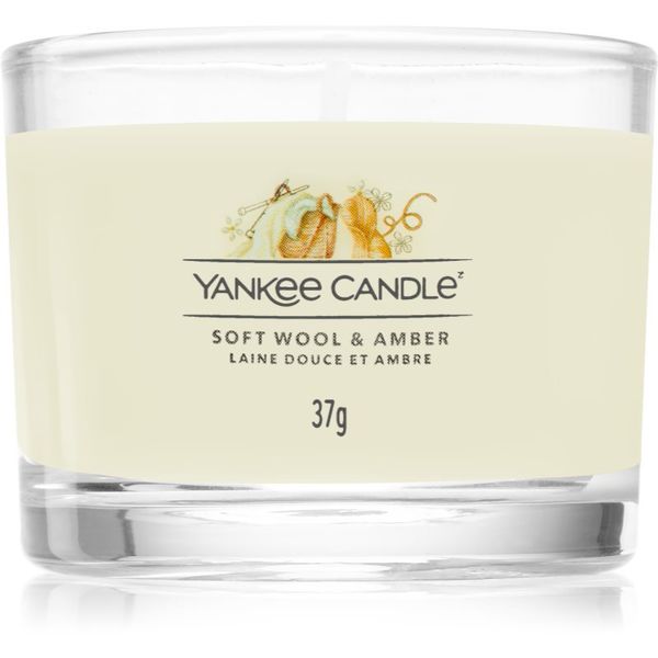 Yankee Candle Yankee Candle Soft Wool & Amber вотивна свещ 37 гр.