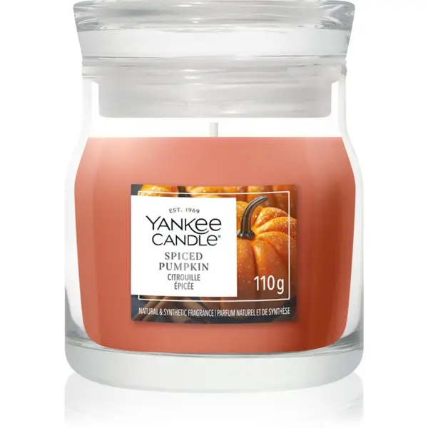 Yankee Candle Yankee Candle Spiced Pumpkin ароматна свещ Signature 110 гр.