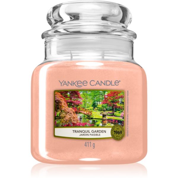 Yankee Candle Yankee Candle Tranquil Garden ароматна свещ 411 гр.