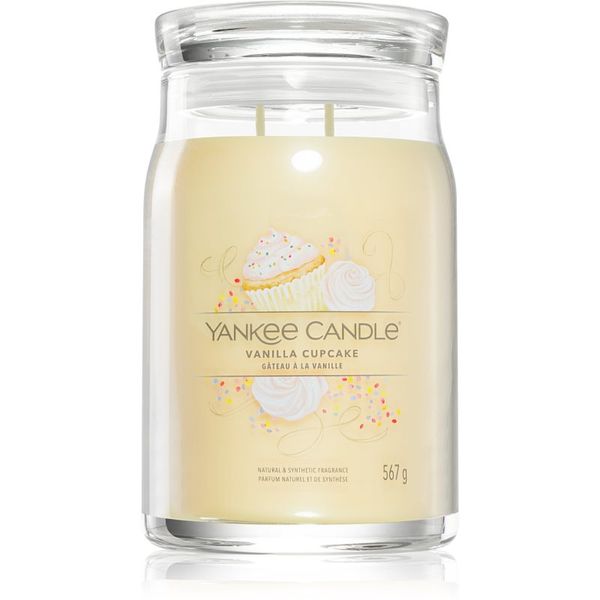 Yankee Candle Yankee Candle Vanilla Cupcake ароматна свещ Signature 567 гр.