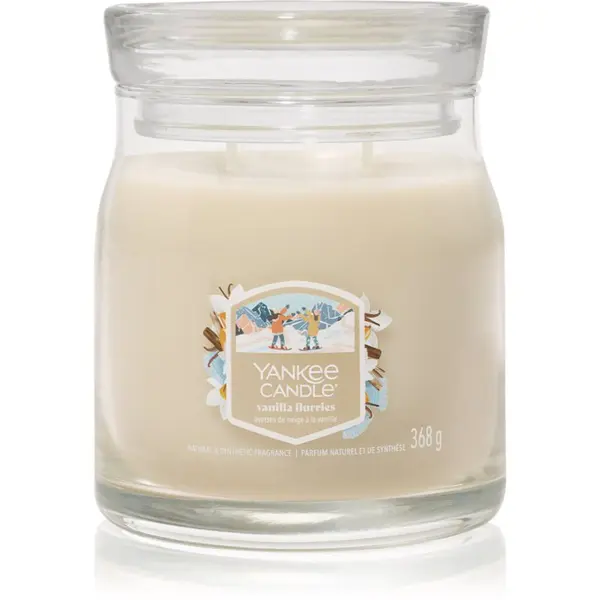 Yankee Candle Yankee Candle Vanilla Flurries ароматна свещ Signature 368 гр.