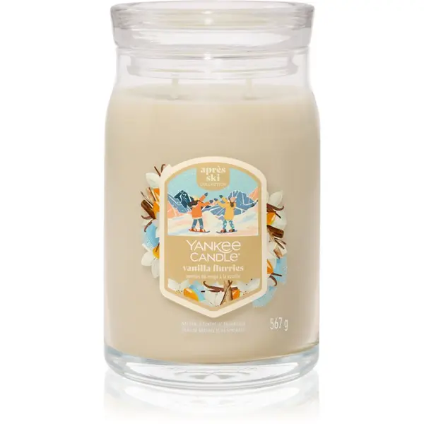 Yankee Candle Yankee Candle Vanilla Flurries ароматна свещ Signature 567 гр.
