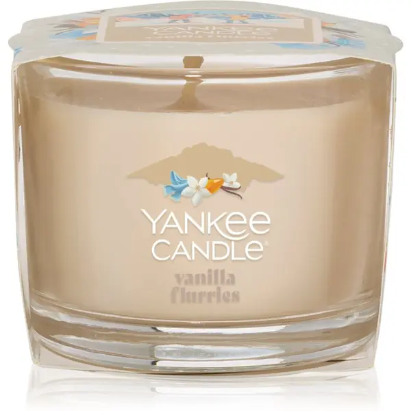 Yankee Candle Yankee Candle Vanilla Flurries вотивна свещ glass 37 гр.