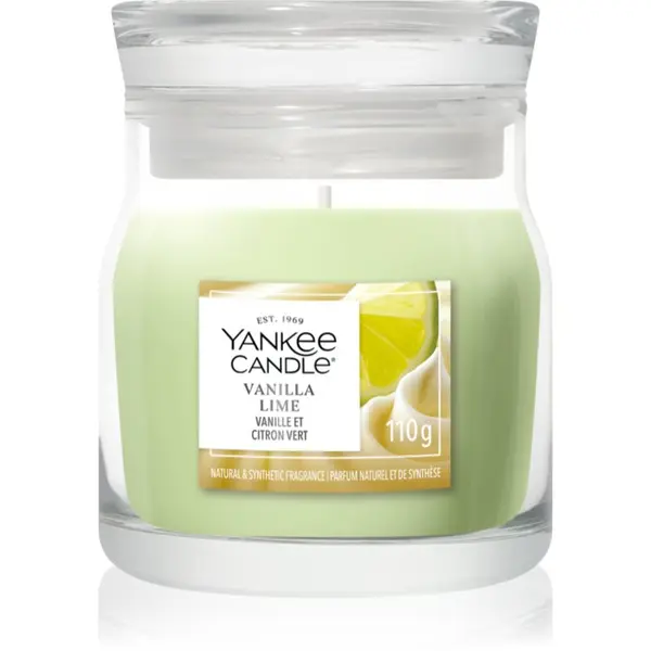 Yankee Candle Yankee Candle Vanilla Lime ароматна свещ Signature 110 гр.