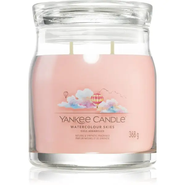 Yankee Candle Yankee Candle Watercolour Skies ароматна свещ Signature 368 гр.